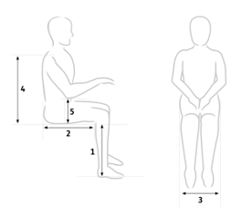 Riser recliner measurements